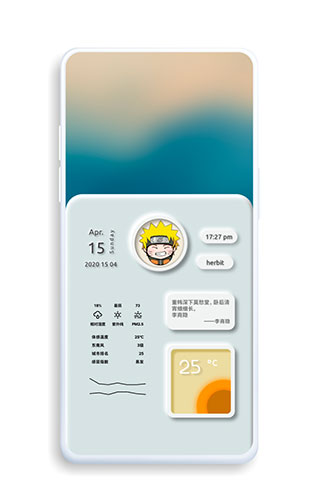 kustom widget1