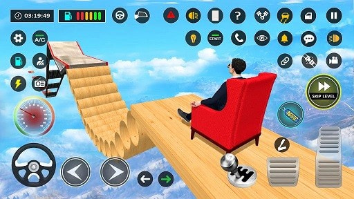 沙发特技赛车游戏(Sofa Games Mega Ramp)2