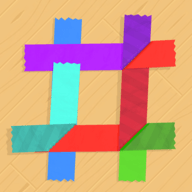 解开彩带(Fold Escape)_logo